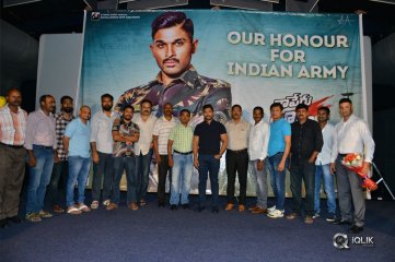 Army People Watching Naa Peru Surya Naa illu India Movie Photos